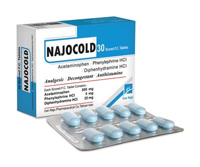 قرص ناژوکلد®  (سرماخوردگی)