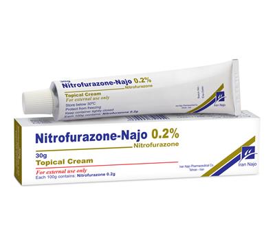 کرم موضعی نیتروفورازون ـ ناژو  0.2%